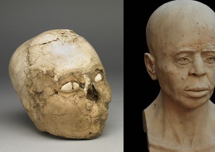 علماء يعيدون تشكيل ( جمجمة اريحا)