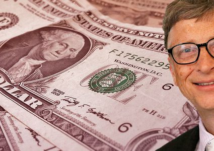 بيل جيتس أول تريليونير بالعالم