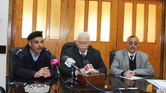 مؤتمر صحفي  لتنظيم الاسواق العامة في طولكرم