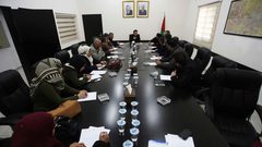 إجتماع دوري للجنة السير في محافظة قلقيلية