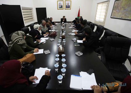 إجتماع دوري للجنة السير في محافظة قلقيلية