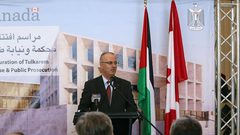 الحمد الله يفتتح مبنى محكمة ونيابة طولكرم الجديد - فيديو