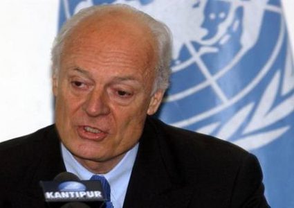 دي مستورا: النظام السوري ليس مهتما بعملية التفاوض