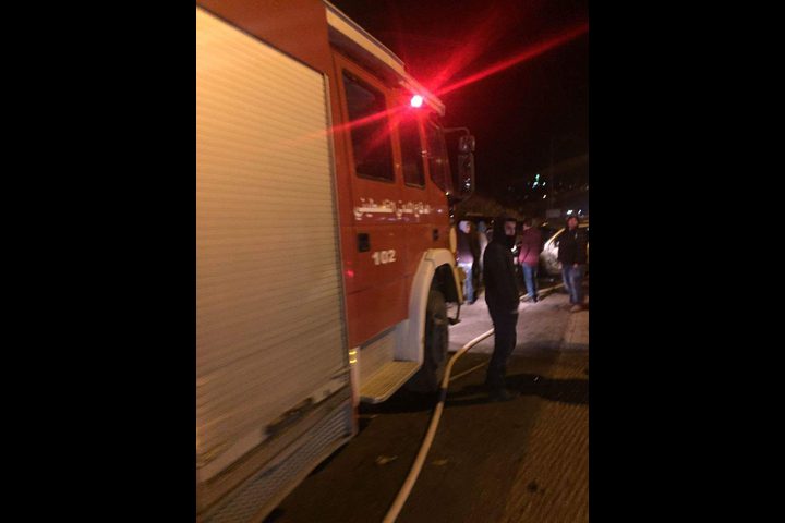 وفاة سيدة وإصابة حفيدها بحريق منزل في طولكرم