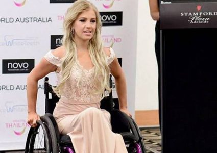 شابة على كرسي متحرّك تتقدم إلى مسابقة ملكة جمال أستراليا