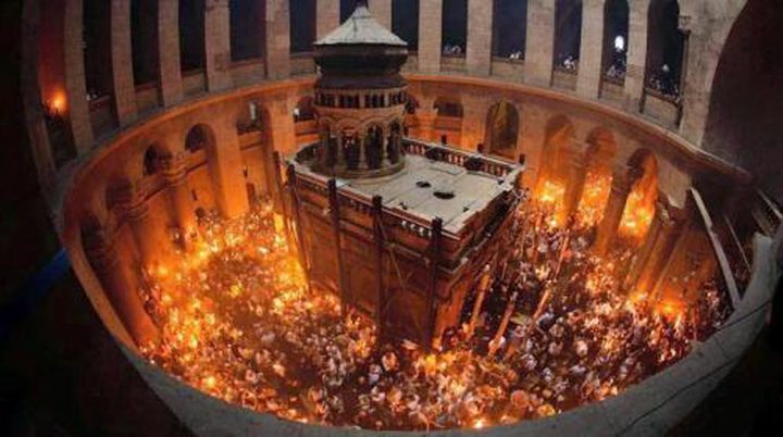 الرئيس عباس والعاهل الأردني يدشنان "ترميم القبر المقدس"