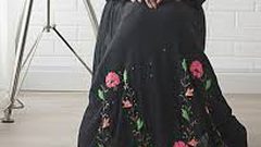 العباية المزينة بالورود في حضرة الربيع