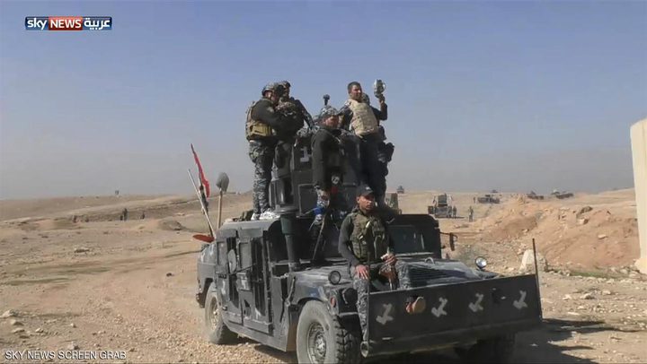 القوات العراقية تواصل تقدمها غربي الموصل