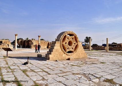 القصر الاثري في مدينة القمر
