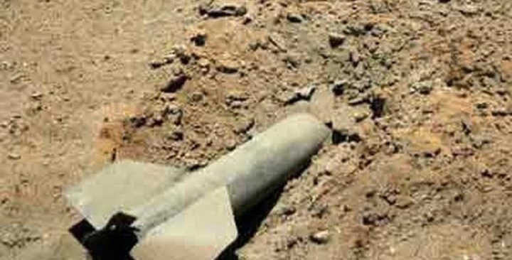 الاعلام العبري: سقوط مقذوفة صاروخية في النقب