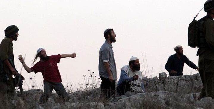 مستوطنون يعربدون على الطريق بين نابلس وطولكرم