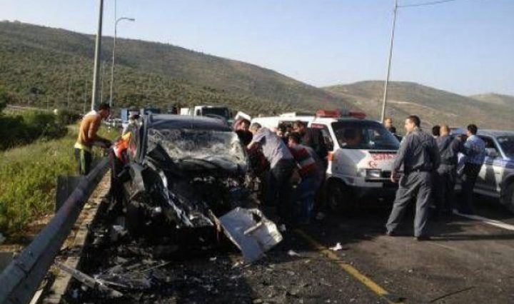 وفاة شاب واصابة 6 آخرين في حادث سير