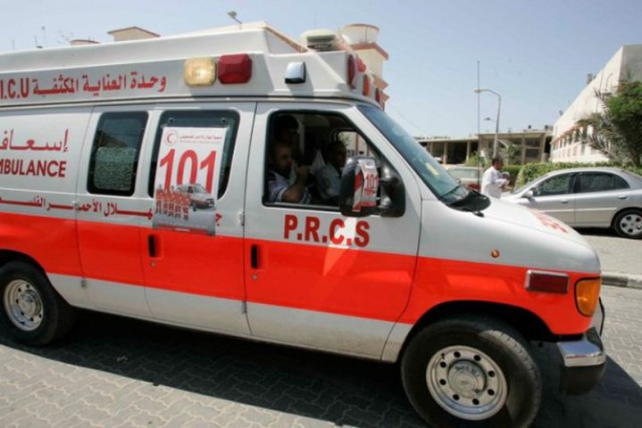 سبع إصابات بحادث إنزلاق في جنين