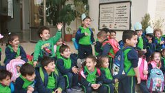 شرطة اريحا تنفذ نشاطا ترفيهيا للاطفال