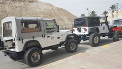 مغادرة تسعة متسابقين للمشاركة في رالي البحر الميت