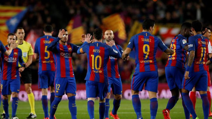 برشلونة يقسو على سبورتنغ خيخون بسداسية