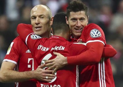 بايرن ميونيخ ومونشنغلادباخ بنصف نهائي كأس ألماني