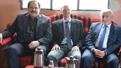 صيدم وسلطان يفتتحان مركز تنمية المراة البدوية في أريحا