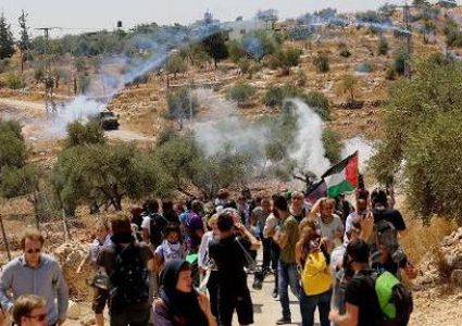 نعلين: مسيرة تضامنية مع الأسرى