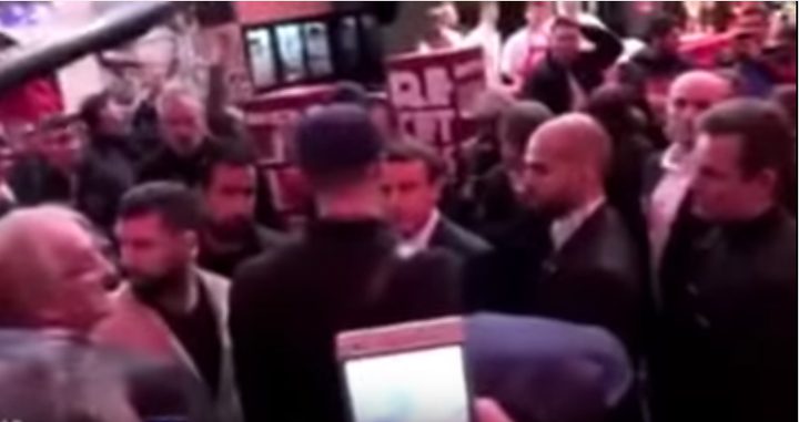 فيديو: بيضة على رأس مرشح رئاسي بفرنسا