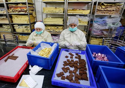 شوكولاتة فلسطينية في بريطانيا