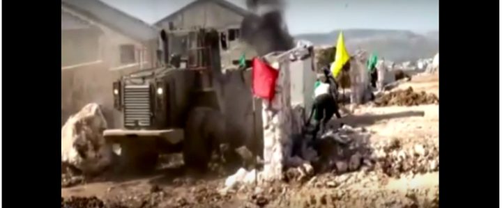 الاحتلال يتدرب على هدم منازل الفلسطينيين (فيديو)