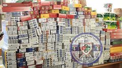 ضبط سجائر مهربة على معبر الكرامة