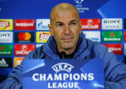 زيدان يحذر لاعبيه من التراخي امام نابولي