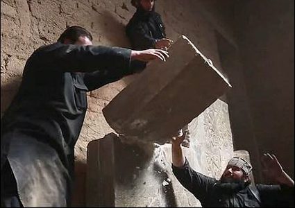 القوات العراقية تستعيد المتحف الأثري من تنظيم الدولة