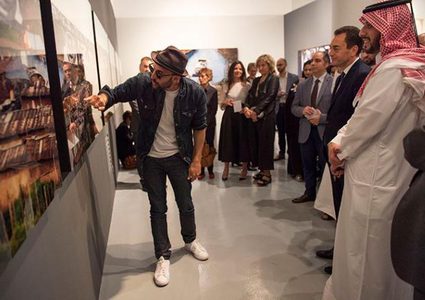قطر تفتتح معرضا للفنان العالمي جى آر