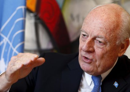 دي ميستورا: مفاوضات جديدة بشأن سوريا الشهر الجاري