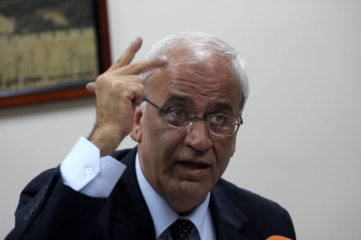 عريقات يشدد على أولوية قضية الأسرى في العمل مع المحكمة الجنائية