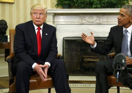 البيت الابيض يتهم اطرافاً في إدارة ترامب بتنفيذ سياسة اوباما