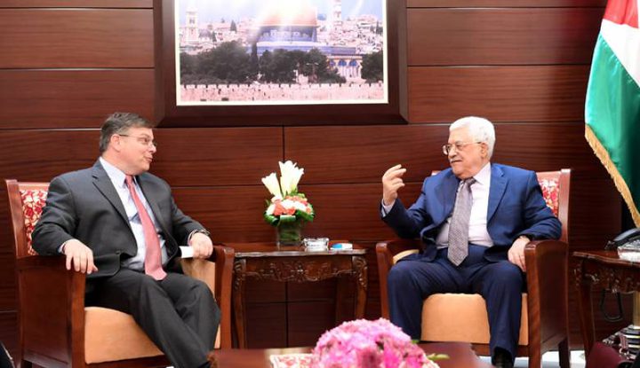 الرئيس يستقبل القنصل الأميركي العام