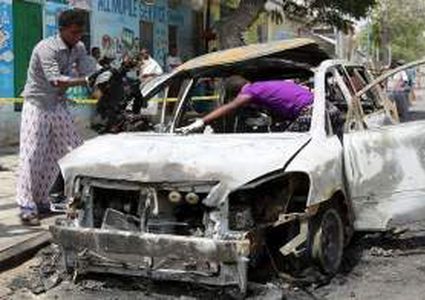 قتيلان بانفجار سيارة في مقديشو
