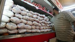 الزراعة تدرس استيراد دجاج مجمد من الأردن لحل الأزمة
