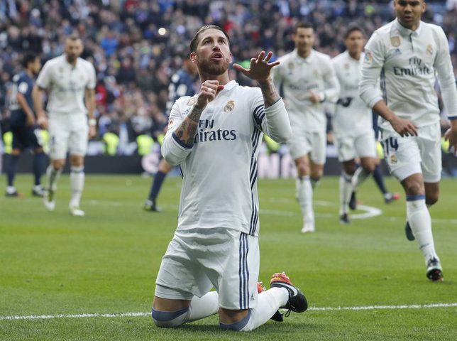 راموس ينقذ ريال مدريد في اللحظات الأخيرة