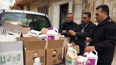 الضابطة والزراعة تضبطان (220) لتر مبيدات ممنوعة