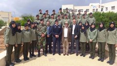 كلية الشرطة تستضيف طلاب القانون