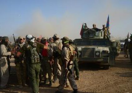 القوات العراقية تتقدم غربي الموصل