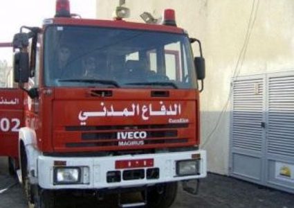 الدفاع المدني: 187 حادث حريق خلال اسبوع