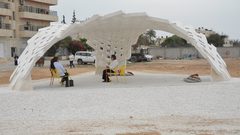 أفتتاح مجسم معماري في اريحا