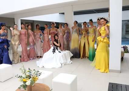 عجاج تطلق تصاميمها في دبي لصيف 2017