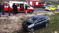 اصابة مواطن بحادث في يعبد