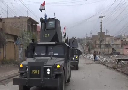 الحشد العراقي  يوسع سيطرته والعبادي يشيد بالدعم الامريكي