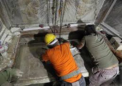 استكمال ترميم القبر المقدس في مدينة القدس