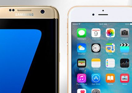 أيفون وغالاكسي الجديدين في سباق