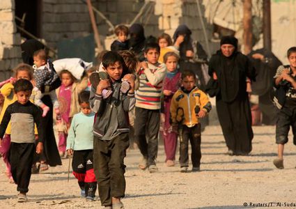400 ألف عراقي عالقون في الموصل