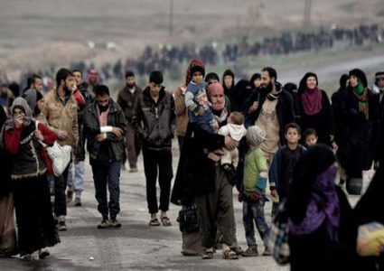 الخطر يهدد آلاف المدنيين غربي الموصل