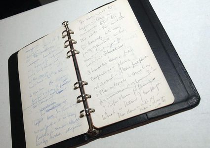 يوميات كينيدي في مزاد